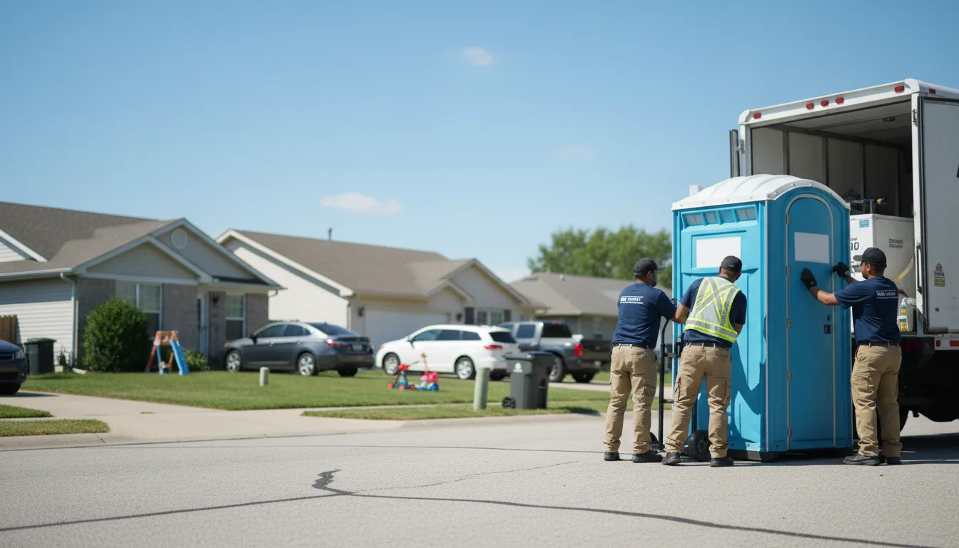 Standard Porta Potty Rentals in Schoolcraft, MI near me